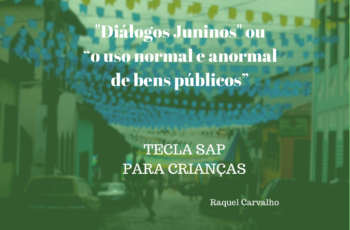 Diálogos Juninos ou “o uso normal e anormal de bens públicos” (TECLA SAP para crianças)