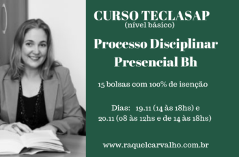 CURSO TECLASAP – Processo Disciplinar (Presencial BH)